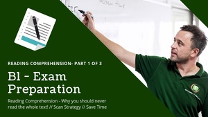 German B1 exam preparation