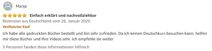 Kundenmeinung 1