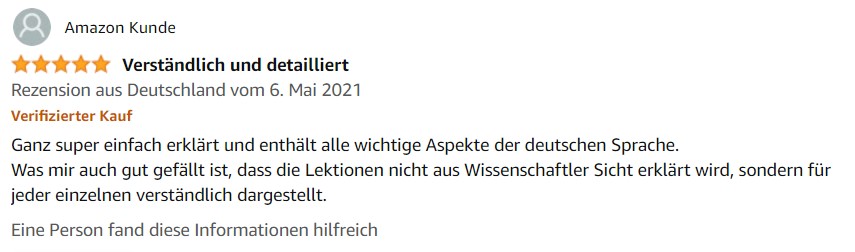 Bewertung EasyDeutsch Ebook 13